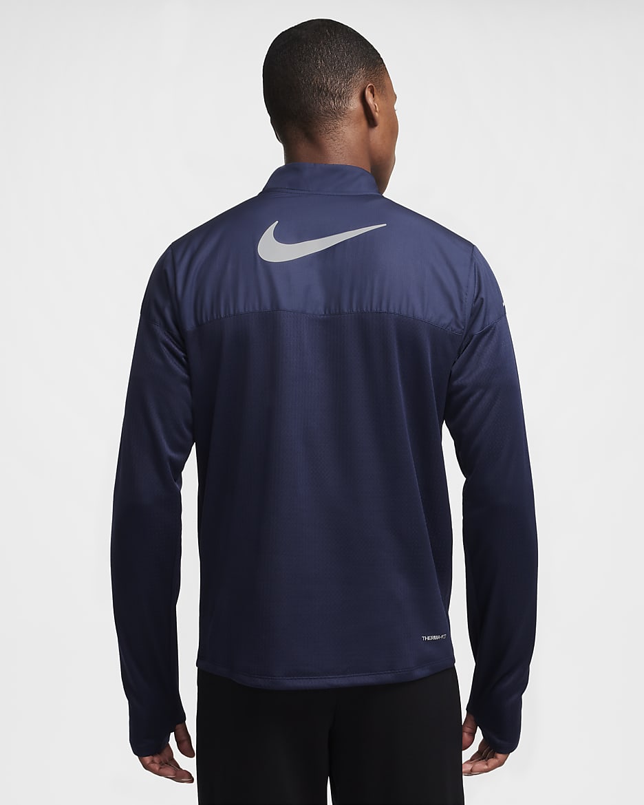 Nike Sphere Men s Therma FIT Water Repellent 1 2 Zip Running Top